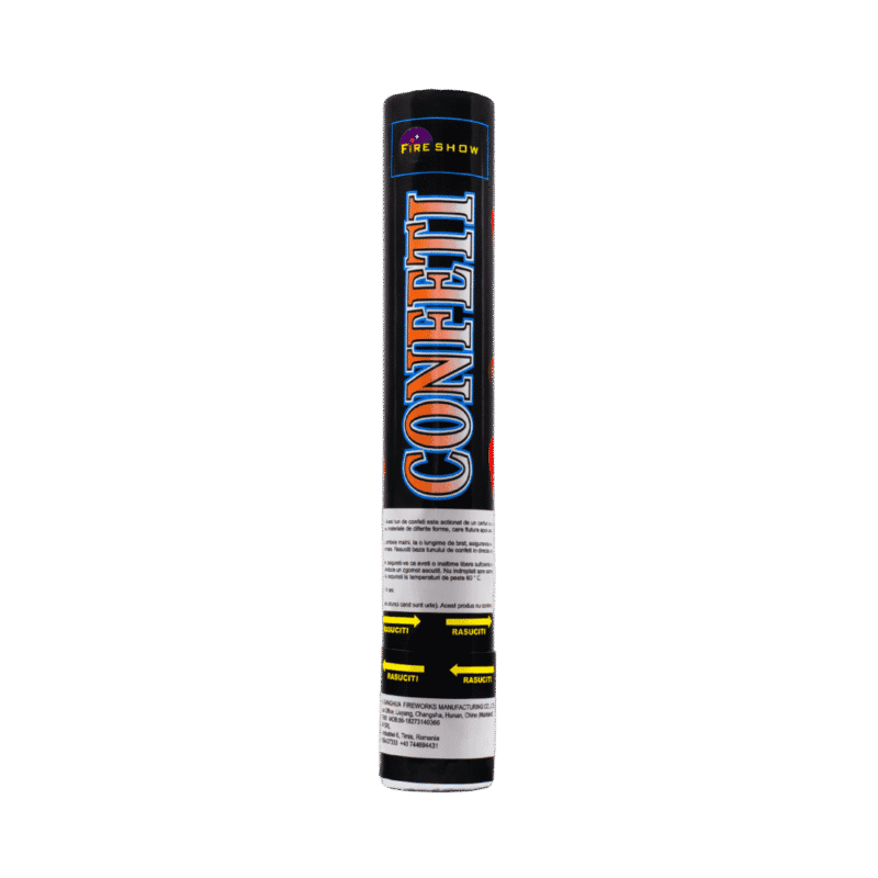 Tun Confetti 60cm albastru